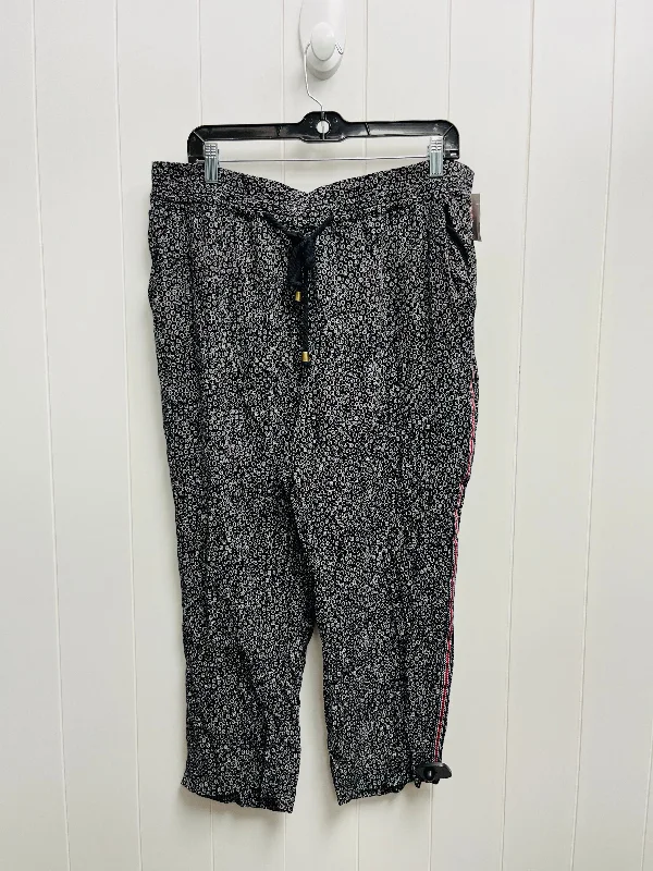 women's nursing pantsPants Joggers By Anthropologie In Black & White, Size: Xl