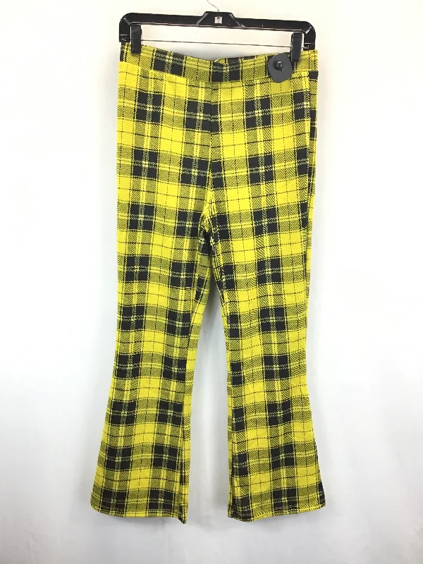 women's cool pantsPants Other By Forever 21 In Black & Yellow, Size: L