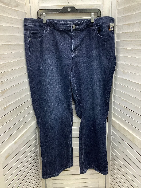 Jeans Boot Cut By Cj Banks In Denim, Size: 22