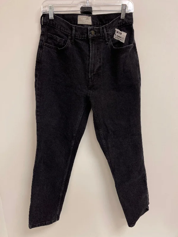 Jeans Straight By Everlane In Black, Size: 6