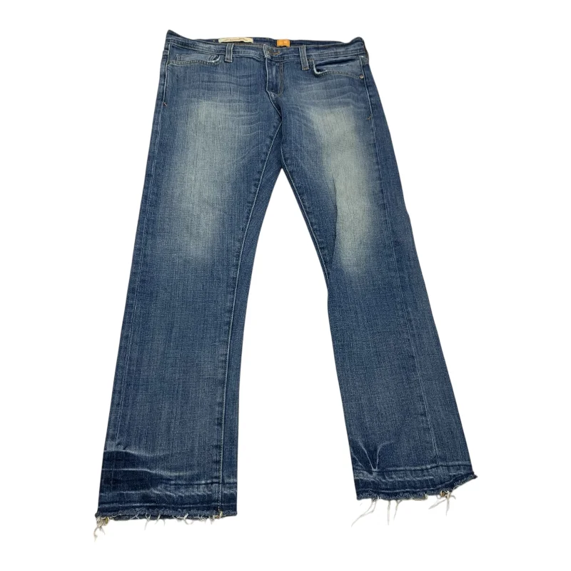 Jeans Straight By Pilcro In Blue Denim, Size: 2