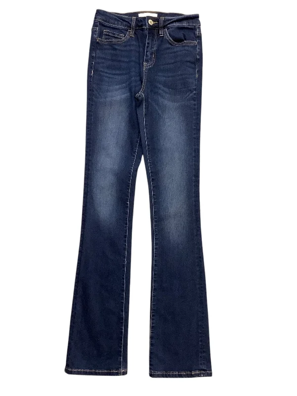 Jeans Straight By Vervet In Blue Denim, Size: 0(25)