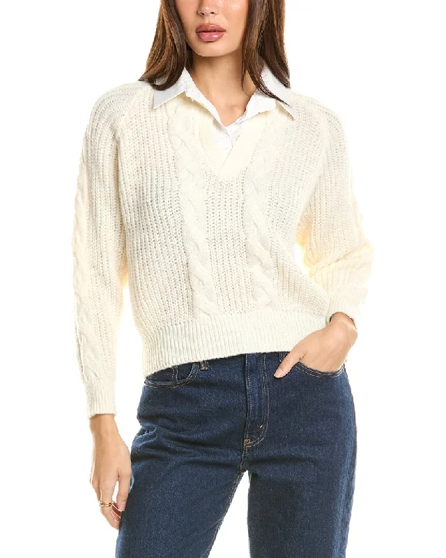 Soft SweatersSeraphina Layered Sweater