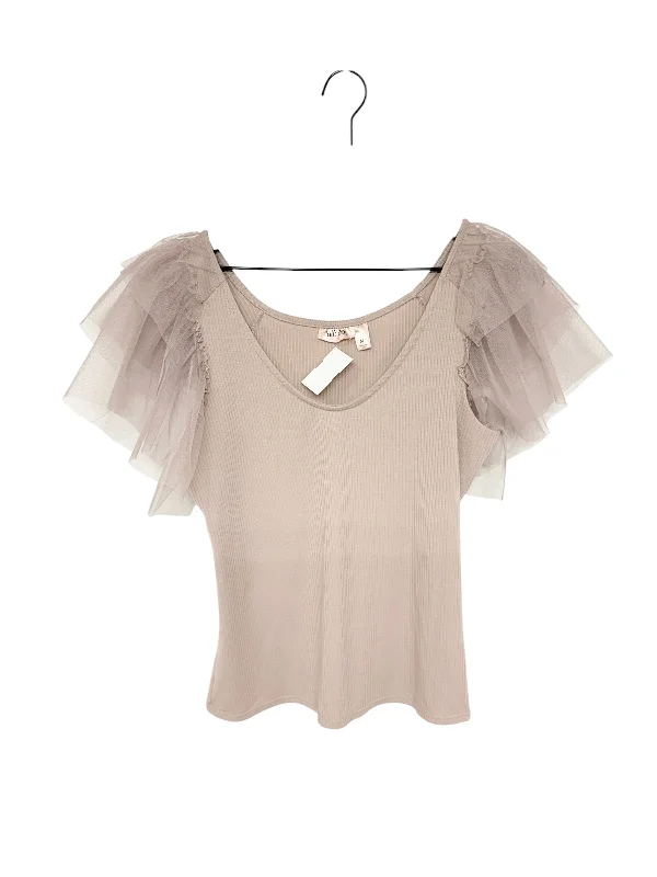 women's tops for those who want to wear pieces that are both comfortable and stylishTop Short Sleeve By Cmc In Mauve, Size: M